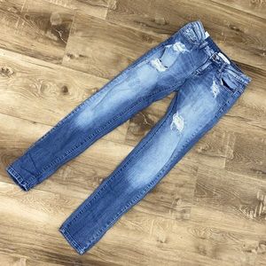 KanKan Distressed Skinny Jeans